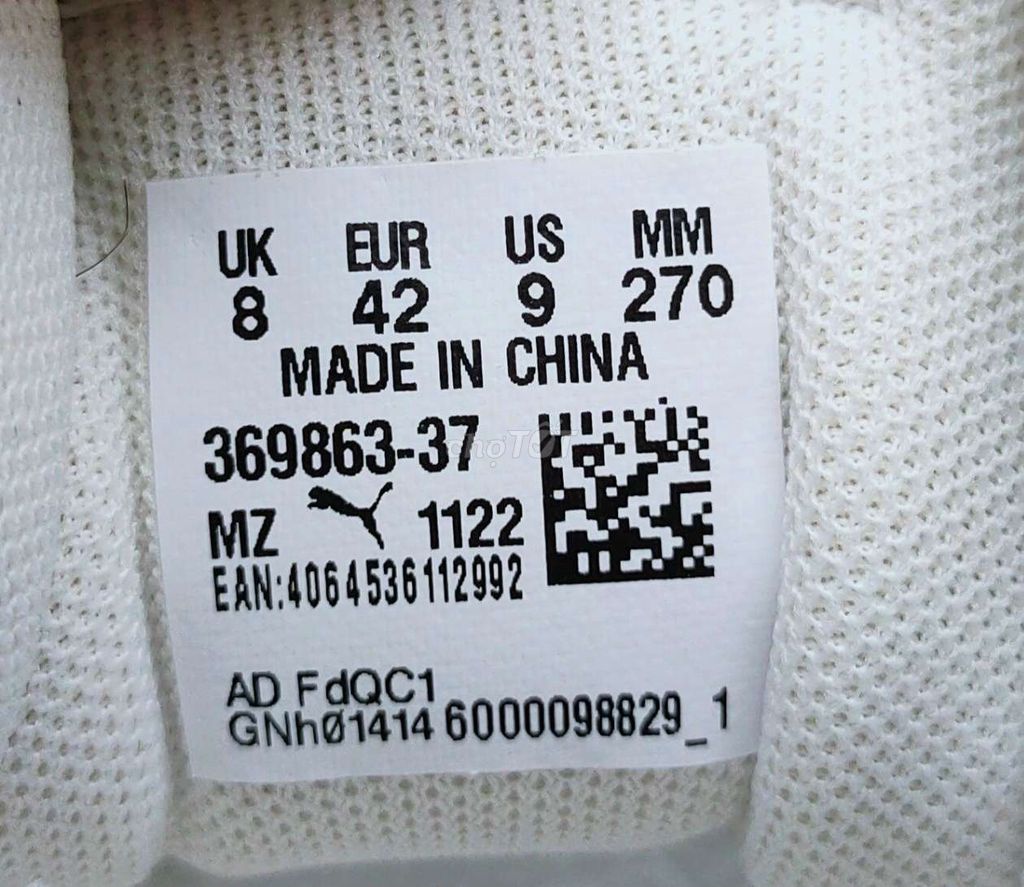 Giày Puma Caracal 'Marshmallow size 42