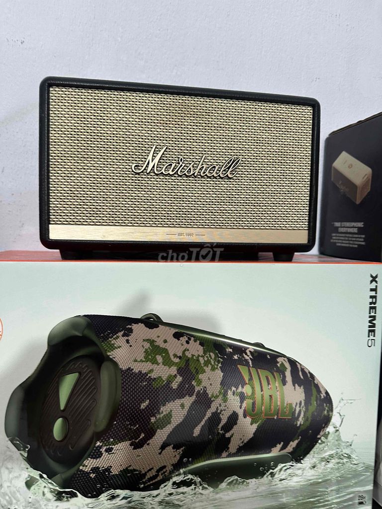 Loa Bluetooth Marshall Action 2 Đen Đã sử dụng. Mua bán Tivi, Âm thanh tại Quận 12 Tp Hồ Chí Minh được đăng bởi Loa Lướt Chính Hãng hình 1