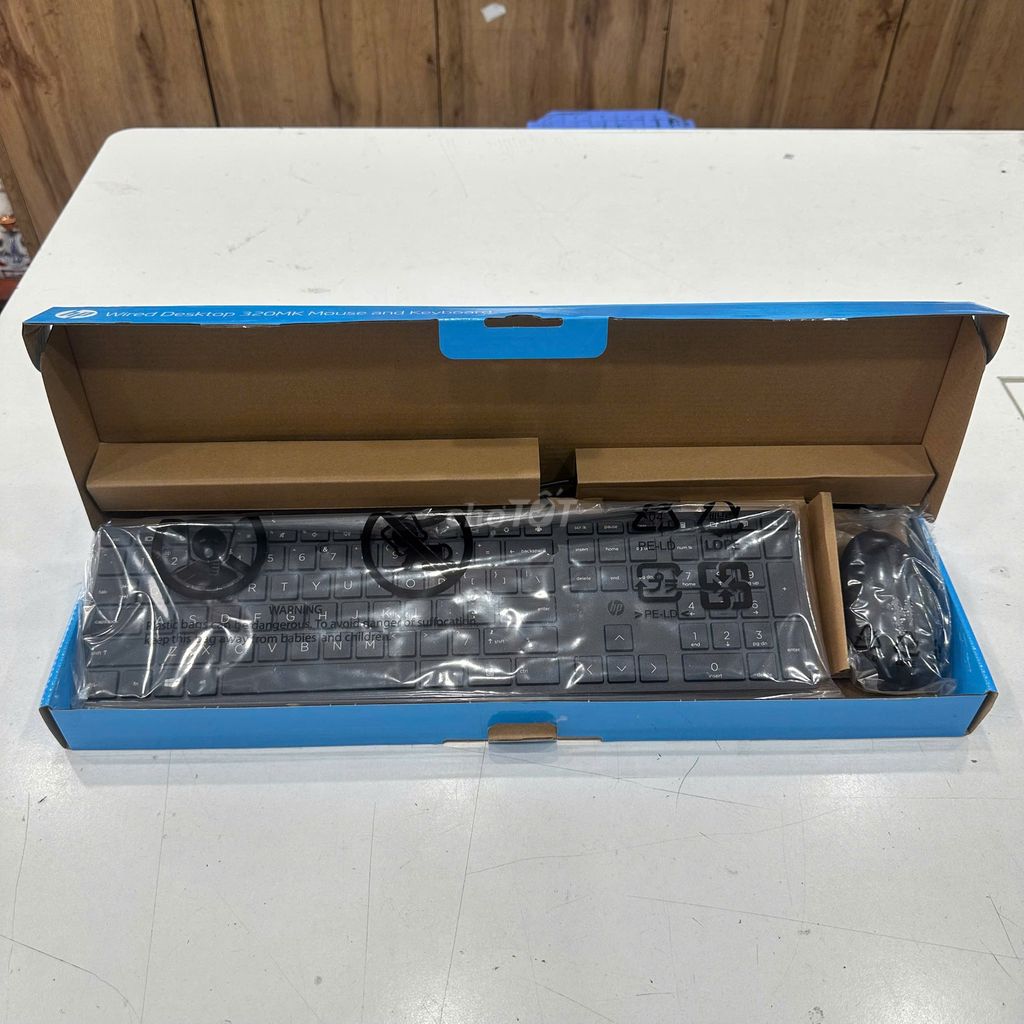 Bàn phím chuột HP Wired 320MK Đen mới 98%. Mua bán Phụ kiện (Màn hình, Chuột...) tại Quận Tân Bình Tp Hồ Chí Minh được đăng bởi Nguyễn thế duy hình 1
