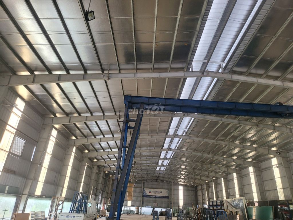 CHO THUÊ KHO XƯỞNG KIÊN CỐ RỘNG 2000 M2 - KCN HOÀ CẦM - Q.CẨM LỆ