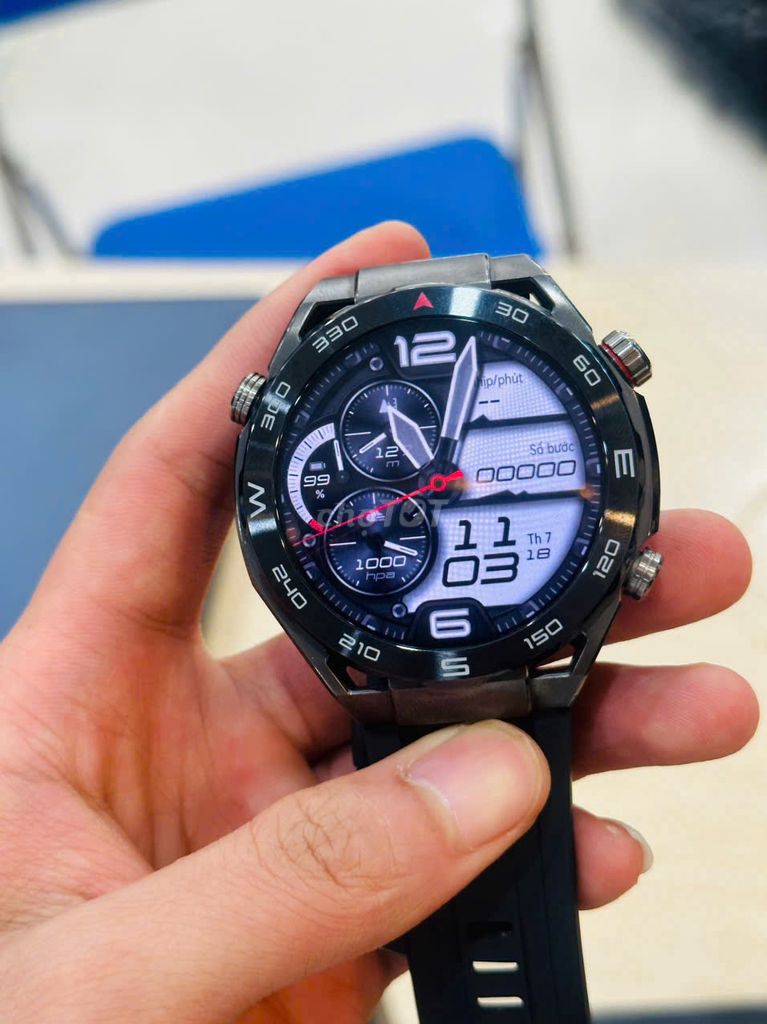 Huawei Watch Ultimate Đen Siêu Lướt. Mua bán Thiết bị đeo thông minh tại Quận Đống Đa Hà Nội được đăng bởi Hoàng Táo  hình 1