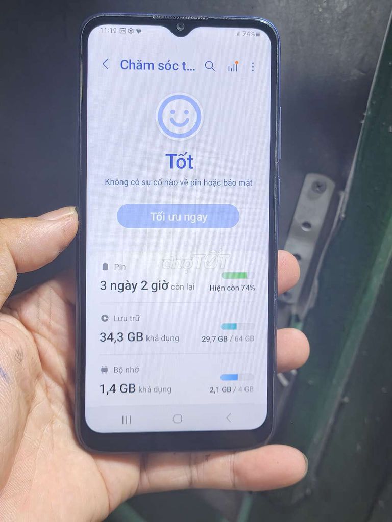 Samsung Galaxy A03 64GB Xanh. Mua bán Điện thoại tại Quận Nam Từ Liêm Hà Nội được đăng bởi Hoàng Đông hình 1