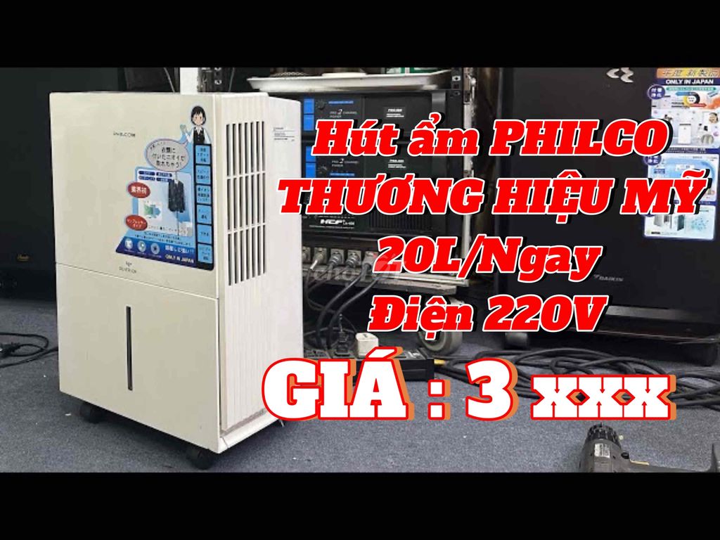 Hút ẩm Philco 20L