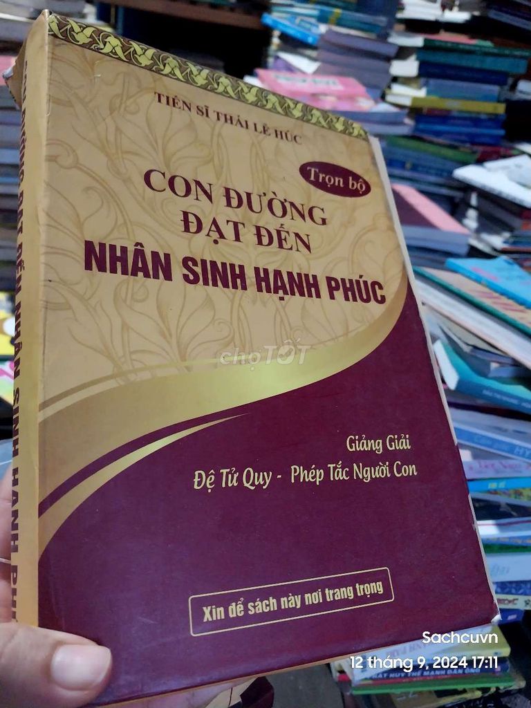 Con Đường Đạt Đến Nhân Sinh Hạnh Phúc 
Sách cũ đẹp