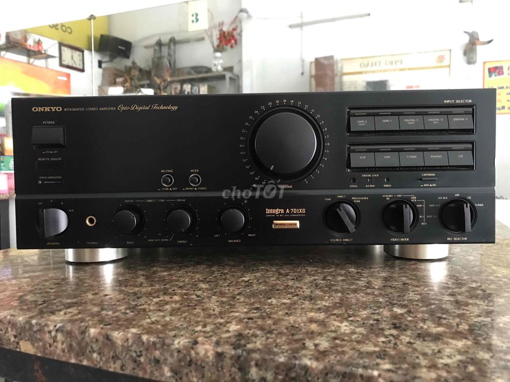 Amply Onkyo A-701XG CS-205w/1kênh chạy 8 sò MOSFET. Mua bán Tivi, Âm thanh tại Quận 12 Tp Hồ Chí Minh được đăng bởi Xuân Thảo hình 1