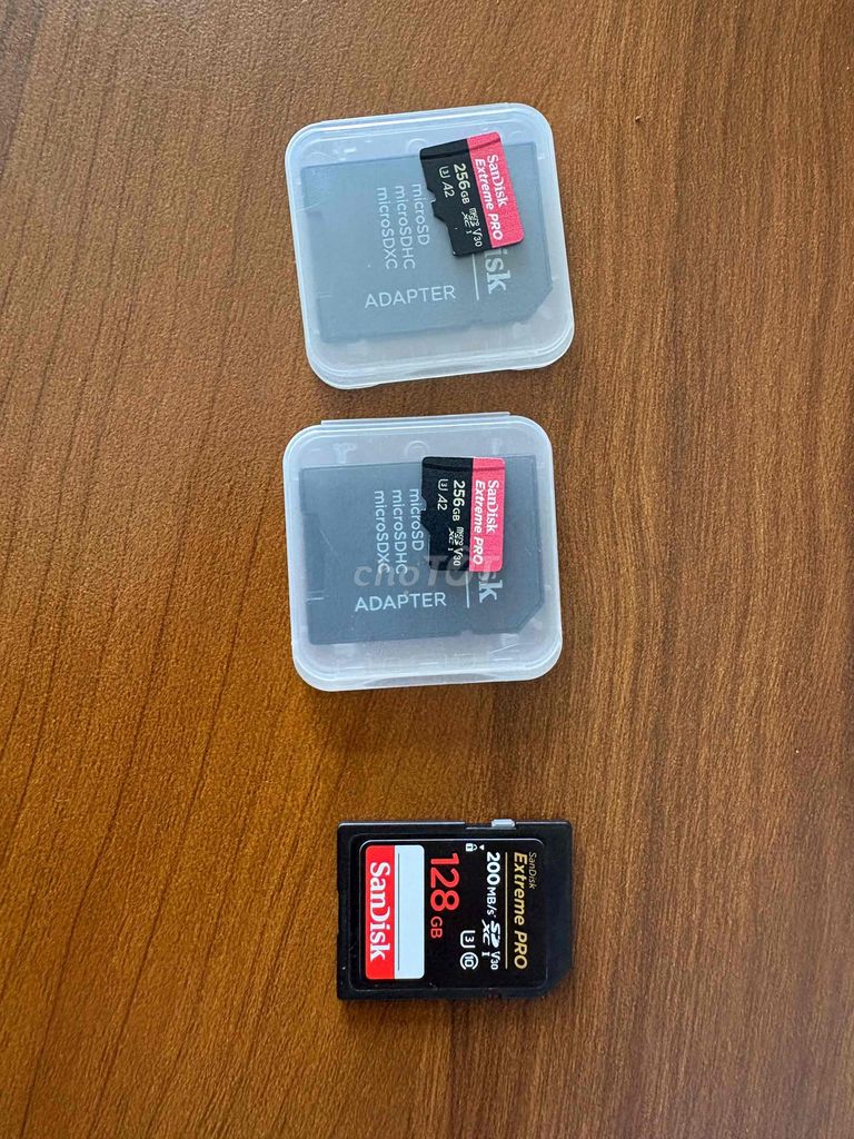 Thẻ nhớ SanDisk microSD 256GB. Mua bán Phụ kiện (Màn hình, Chuột...) tại Thành phố Thủ Đức Tp Hồ Chí Minh được đăng bởi Nguyễn Hoàng Sang hình 1