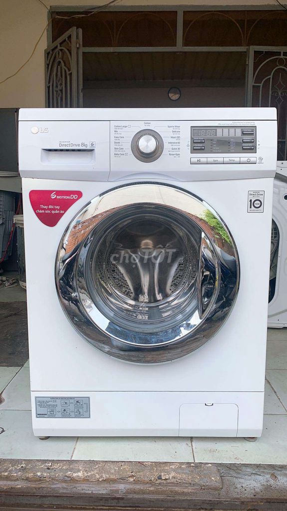 Máy giặt LG DirectDrive 8kg Trắng. Mua bán Máy giặt tại Thành phố Thủ Đức Tp Hồ Chí Minh được đăng bởi Hoàng Thanh lý hình 1