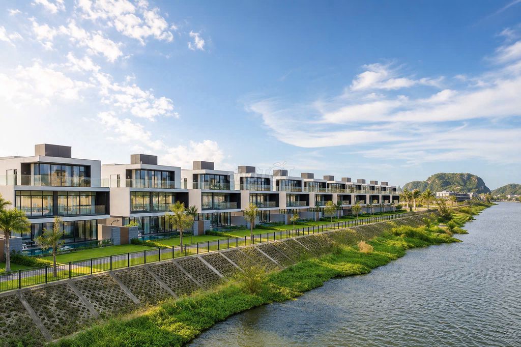 Villa Song Hào - One River  3 Tầng - Có Hồ Bơi - View Sông Rất đẹp.