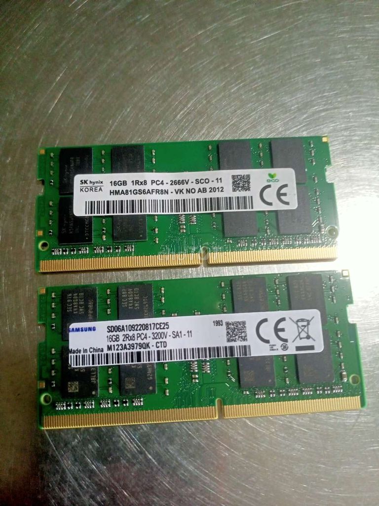 Ram laptop 16g 3200