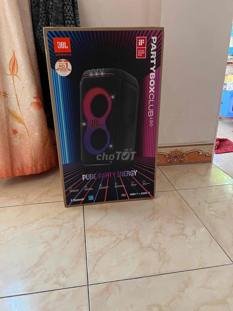 Loa Bluetooth JBL PartyBox Club 120 Đen Mới. Mua bán Tivi, Âm thanh tại undefined Đà Nẵng được đăng bởi Vũ Tin hình 1