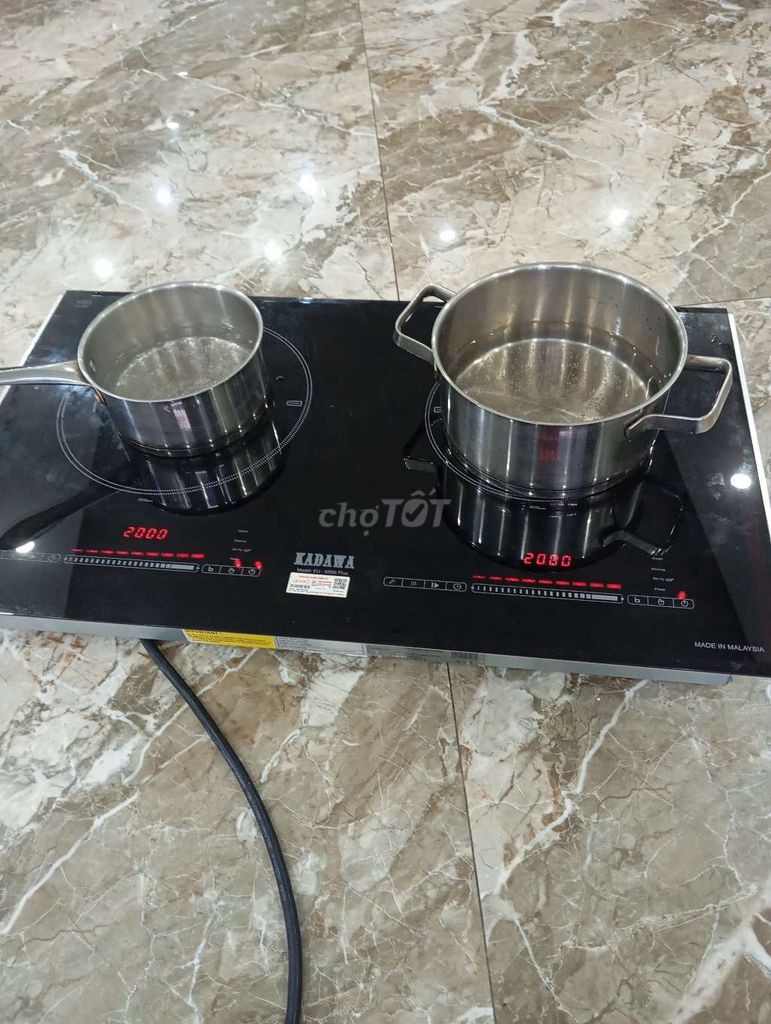 Bếp từ đôi KADAWA Đen. Mua bán Bếp, lò, đồ điện nhà bếp tại Quận Cẩm Lệ Đà Nẵng được đăng bởi Hai Nguyen hình 1