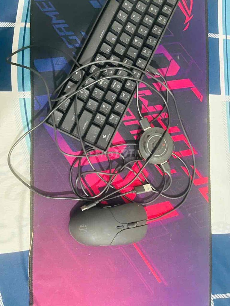Bàn phím chuột HP Đen bộ chuyển đổi pc. Mua bán Phụ kiện (Màn hình, Chuột...) tại Huyện Chợ Gạo Tiền Giang được đăng bởi Dep Trai Phát hình 1