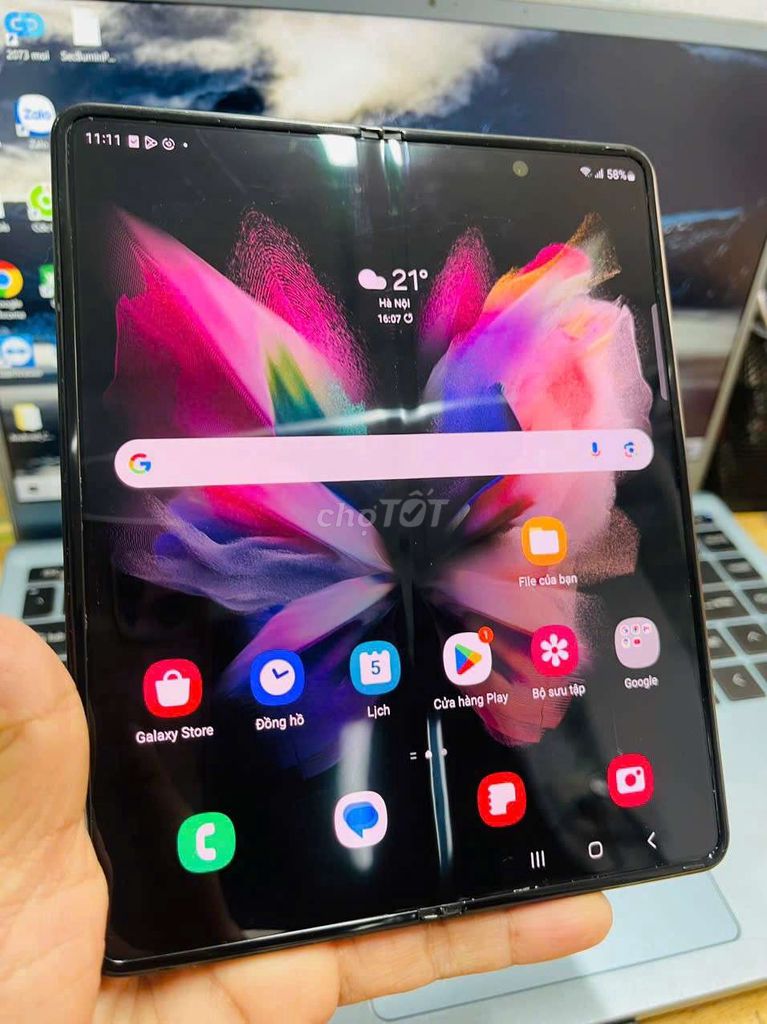 Samsung Galaxy Z Fold3 256GB Đen 2 sim 99%