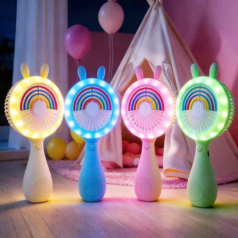 Quạt sạc cầm tay Đèn LED. Mua bán Quạt tại Thành phố Buôn Ma Thuột Đắk Lắk được đăng bởi Bách Hoá Nhà Đông hình 1
