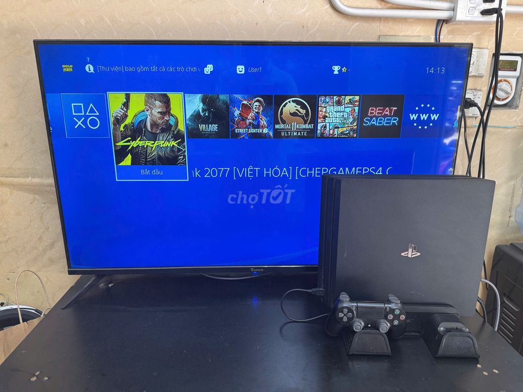 Máy chơi game Sony PS4 Pro 2TB Đen HẮC ÁM. Mua bán Thiết bị chơi game tại Quận Đống Đa Hà Nội được đăng bởi Tú Dybala hình 1