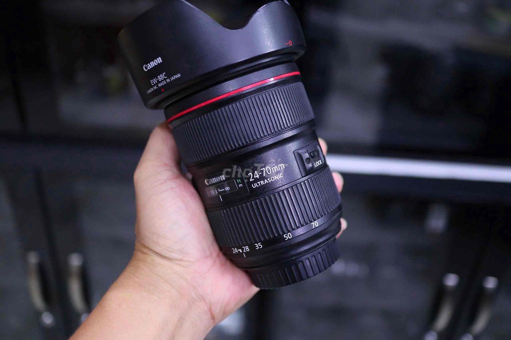 Ống kính Canon EF 24-70f2.8LII. Mua bán Máy ảnh, Máy quay tại Thành phố Thủ Dầu Một Bình Dương được đăng bởi Chinh Lee hình 1