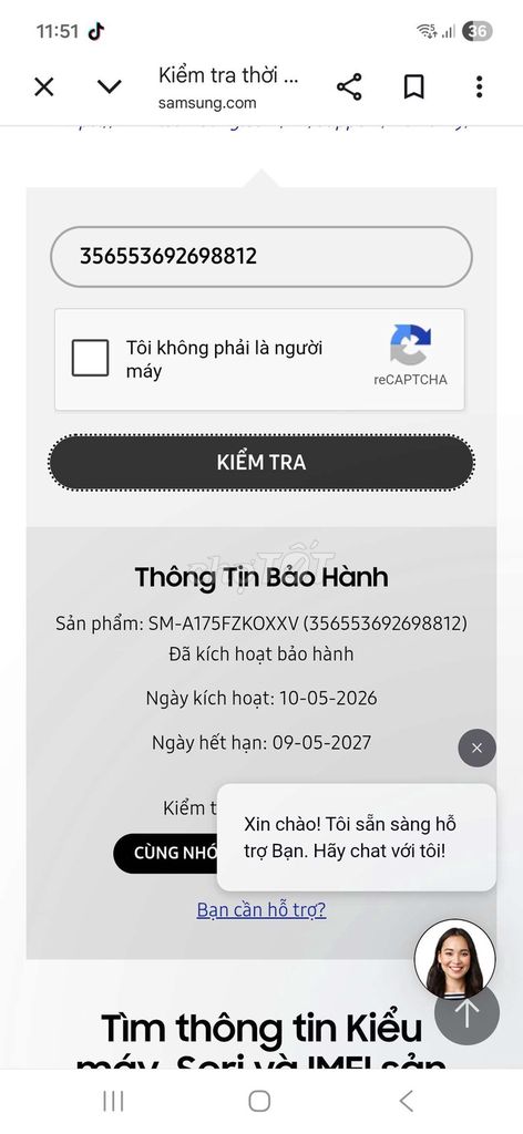 Samsung Galaxy A17 4G 8GB/256GB. Mua bán Điện thoại tại Thành phố Thủ Đức Tp Hồ Chí Minh được đăng bởi Phạm anh Bảo hình 1