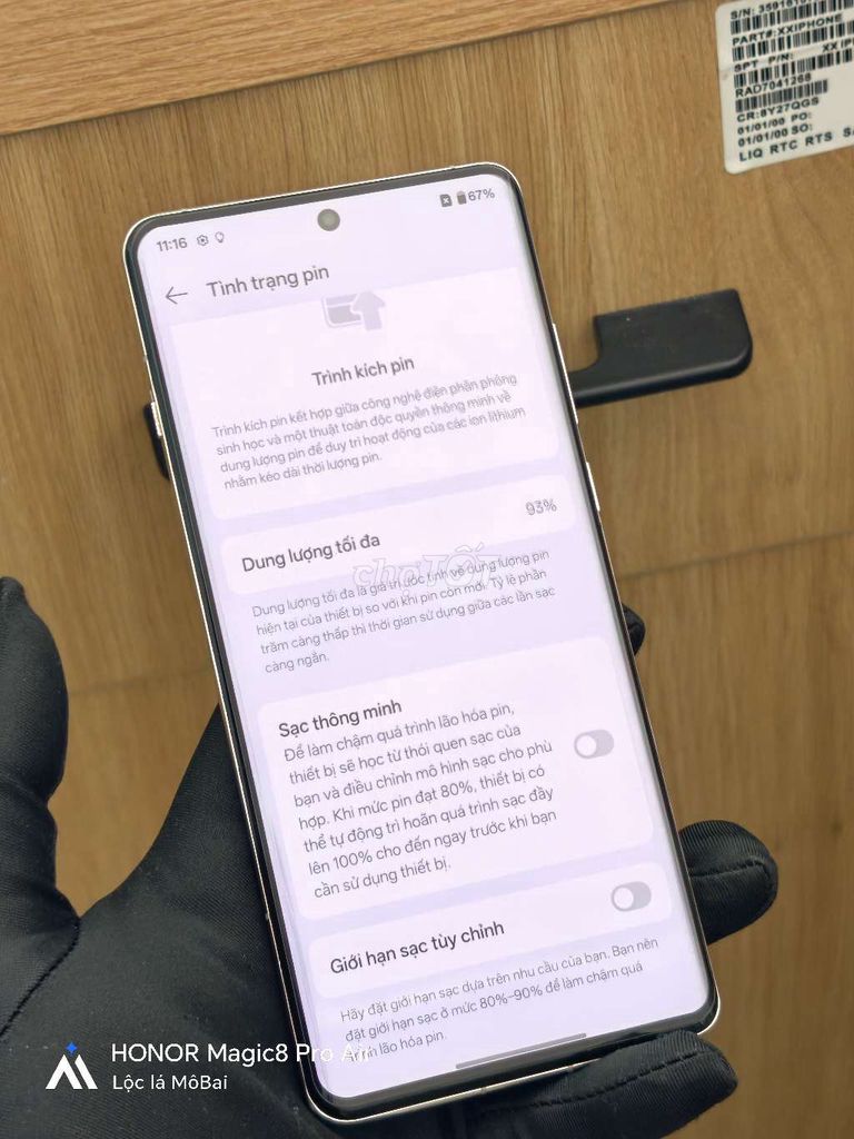 Oneplus 12 256GB. Mua bán Điện thoại tại Thành phố Đà Lạt Lâm Đồng được đăng bởi Lộc Lá Mô Bai hình 1