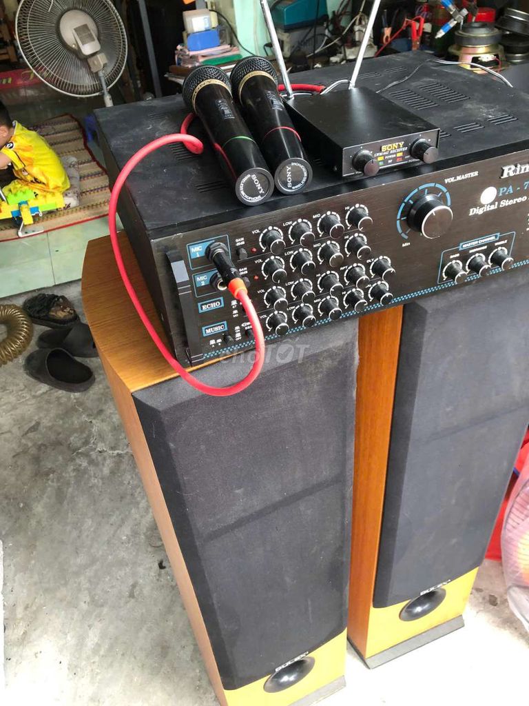 Dàn karaoke tặng micro ko dây. Mua bán Tivi, Âm thanh tại Thành phố Thủ Đức Tp Hồ Chí Minh được đăng bởi kho thiết bị Karaoke Bãi xịn hình 3
