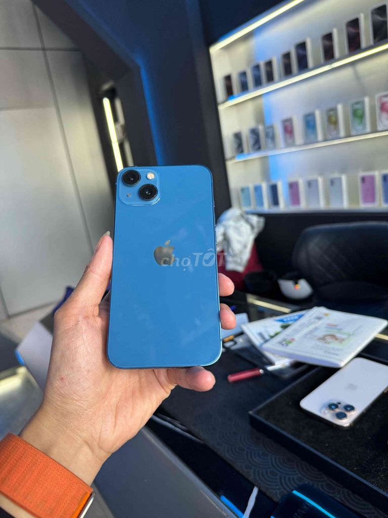 Apple iPhone 13 Xanh Đã sử dụng pin mới thay. Mua bán Điện thoại tại Thành phố Buôn Ma Thuột Đắk Lắk được đăng bởi Đặng Cường hình 1