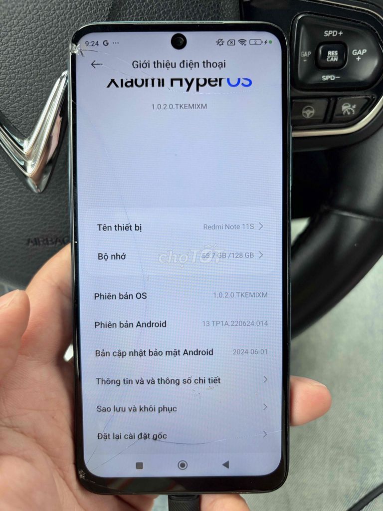 Xiaomi Redmi Note 11S 128GB Màu Xanh Dương. Mua bán Điện thoại tại Quận Đống Đa Hà Nội được đăng bởi Annh Tuấn hình 1
