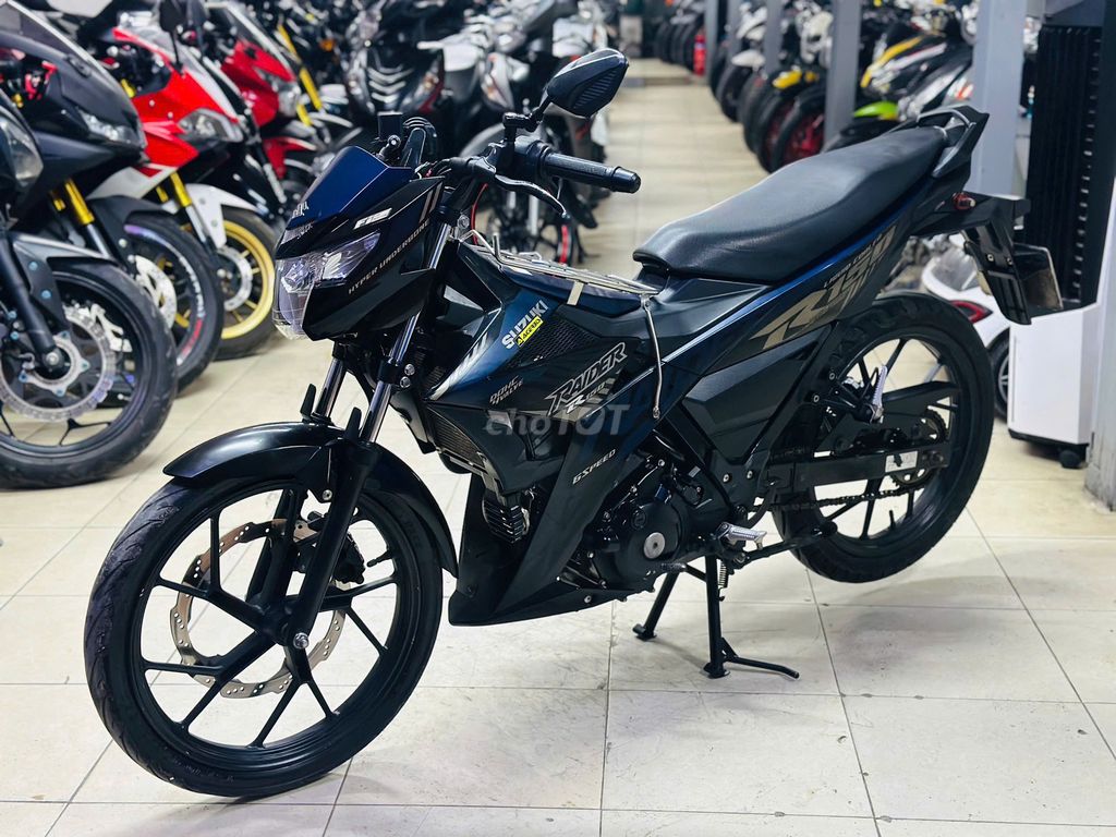 XE MÁY THỊNH PHÁT - RAIDER 150 XANH ĐEN ĐI LƯỚT. Mua bán Xe máy tại Quận Bắc Từ Liêm Hà Nội được đăng bởi XE MÁY THỊNH PHÁT XE LƯỚT GIÁ RẺ hình 5