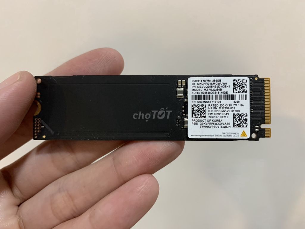 SSD NVMe Samsung 991a 256GB