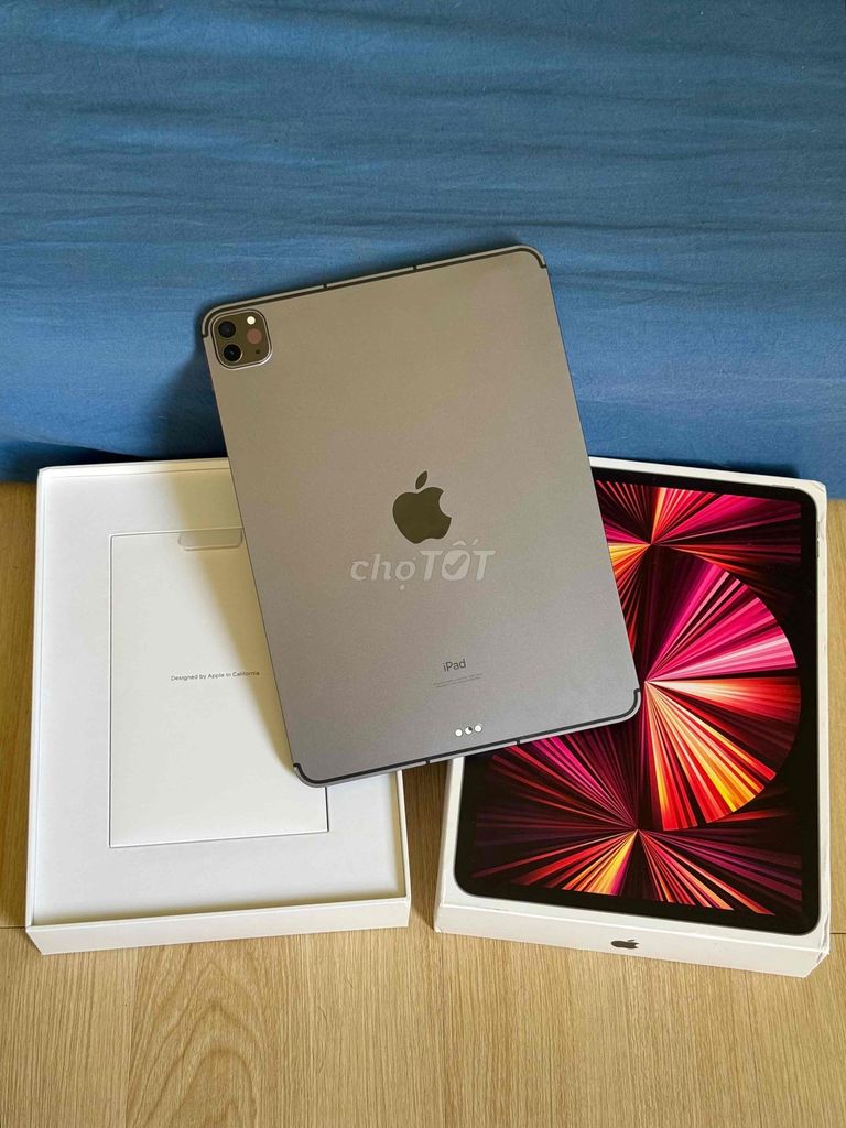 iPad Pro M1 128GB Wifi + 5G Gray còn hộp. Mua bán Máy tính bảng tại Quận Gò Vấp Tp Hồ Chí Minh được đăng bởi Quân Tử Tế hình 1