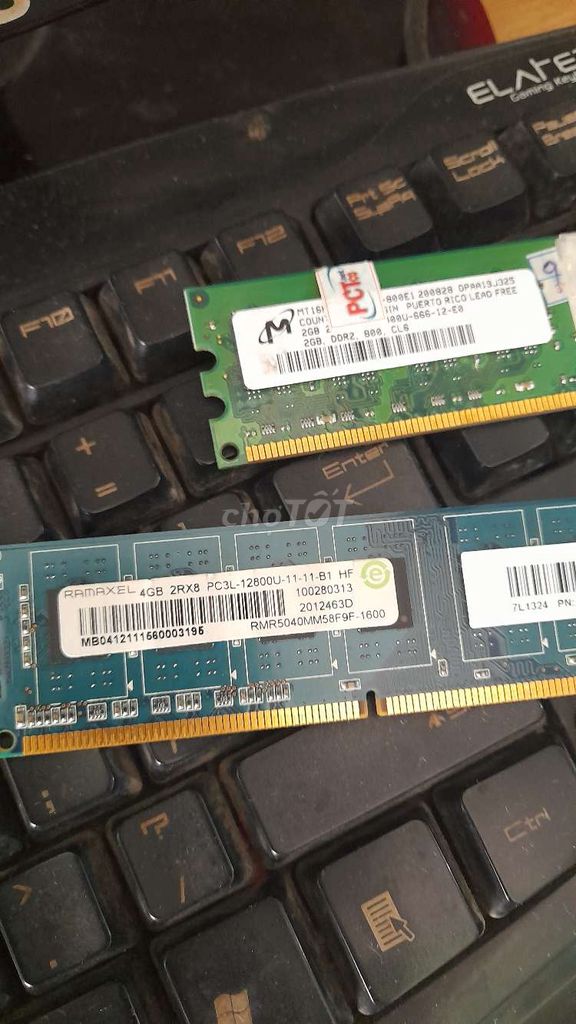 Ram DDR2 4gb và 2gb