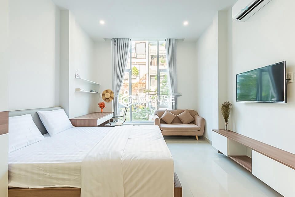 Phòng 40m2 gần trung tâm, cửa sổ thoáng, full nt_Nguyễn Cửu Vân