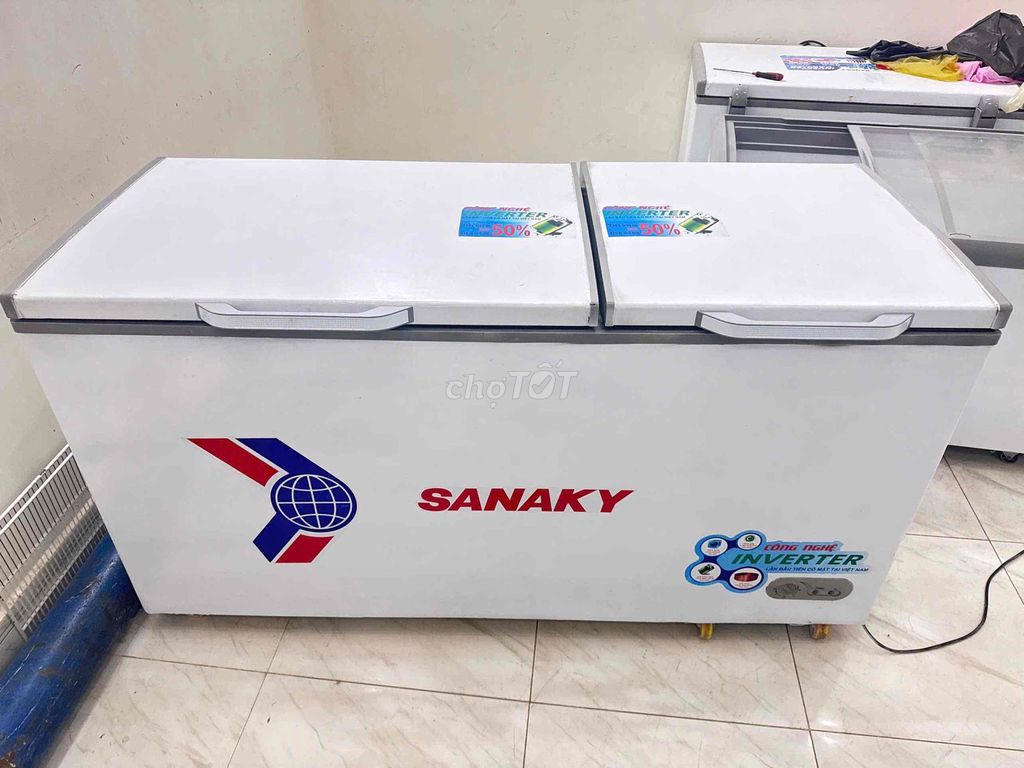 TỦ ĐÔNG SANAKY 660L TIẾT KIỆM ĐIỆN - DÀN ĐỒNG LẠNH. Mua bán Tủ lạnh tại Quận Ninh Kiều Cần Thơ được đăng bởi Điện máy giá rẻ CẦN THƠ hình 1