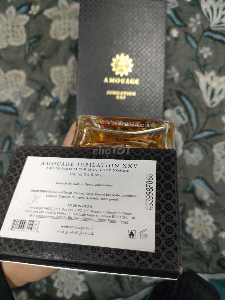 Nước hoa Niche Amouage full box