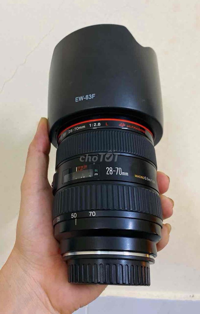 Lens Canon 28-70f2.8L đẹp