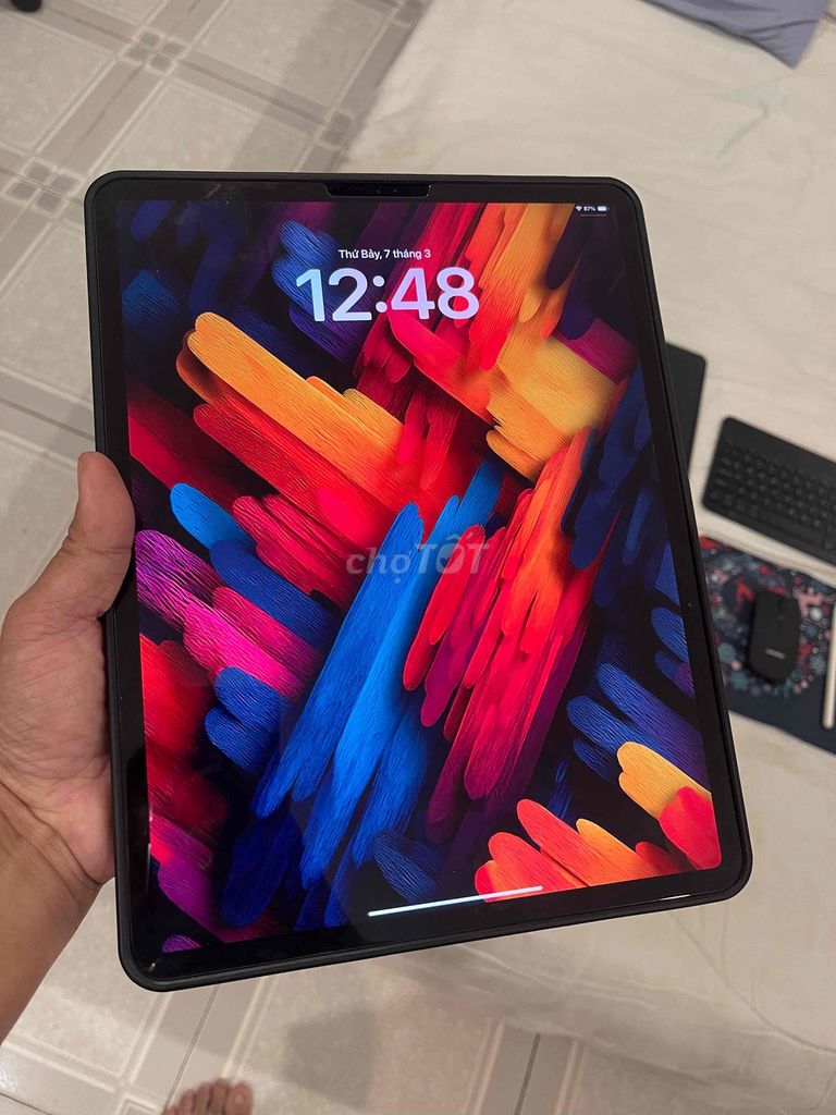 Apple iPad Pro 2020 128GB Xám. Mua bán Máy tính bảng tại Thị xã Tân Uyên Bình Dương được đăng bởi nguyễn khắc xuyên hình 1