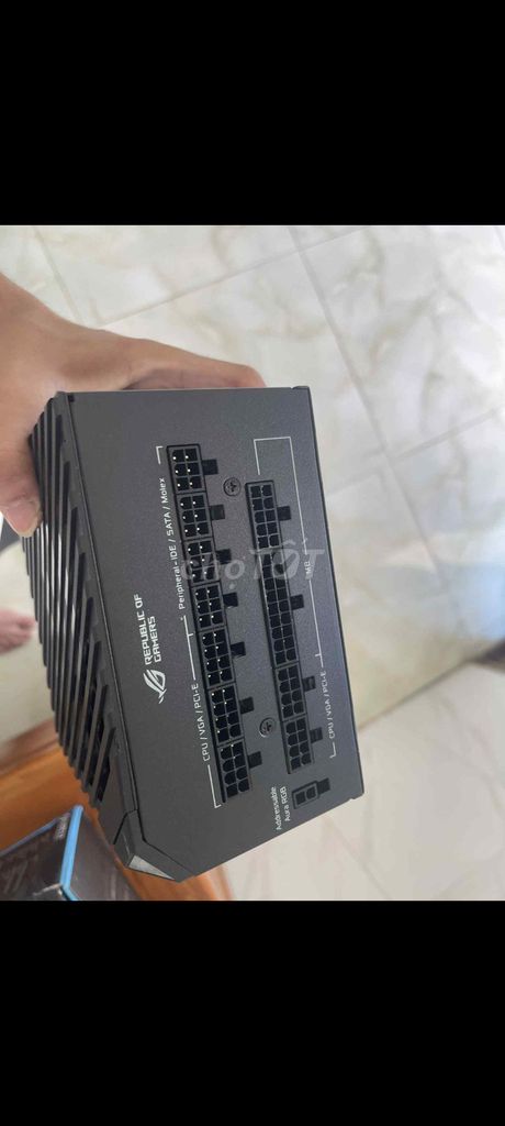 Nguồn máy tính ROG Strix 850W p2 Đen. Mua bán Linh kiện (RAM, Card...) tại Huyện Châu Thành An Giang được đăng bởi thanh hình 1