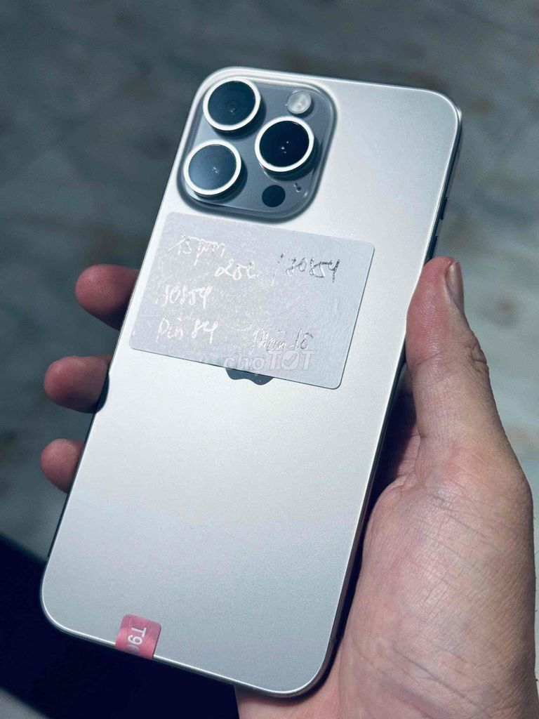 Apple iPhone 15 Pro Max 256GB Bạc. Mua bán Điện thoại tại Huyện Tri Tôn An Giang được đăng bởi My Store  hình 1