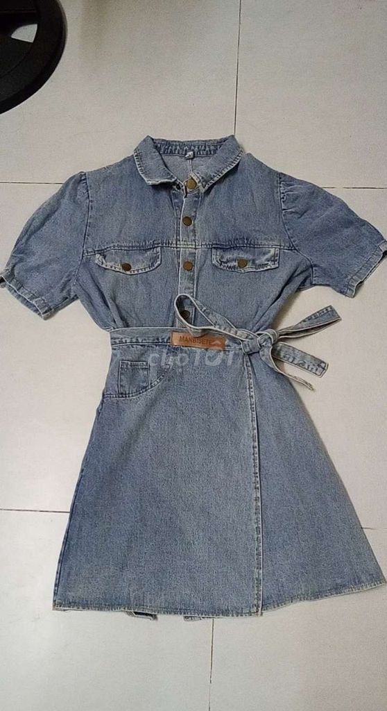 Đầm Jean kiểu. Mua bán Quần áo tại Quận Bình Tân Tp Hồ Chí Minh được đăng bởi Hương Phạm hình 1
