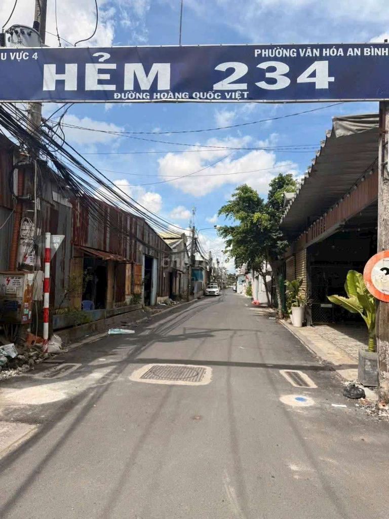 BÁN NHÀ TRỆT LẦU ĐẸP - HẺM 234 HOÀNG QUỐC VIỆT - 3 P. NGỦ (CÓ PN TRỆT)