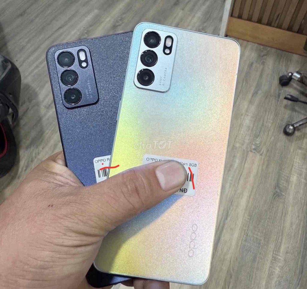 Oppo Reno6 5G  Ram 8/128GB máy zin màn lcd BH3T. Mua bán Điện thoại tại Quận Bình Tân Tp Hồ Chí Minh được đăng bởi Di Động khmer saigon hình 1
