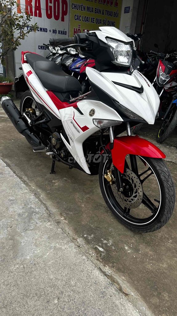 Exciter 150 trắng đỏ 2016 ( hỗ trợ góp ). Mua bán Xe máy tại Huyện Chợ Mới An Giang được đăng bởi Cửa hàng xe Thiên Phước 2 hình 2