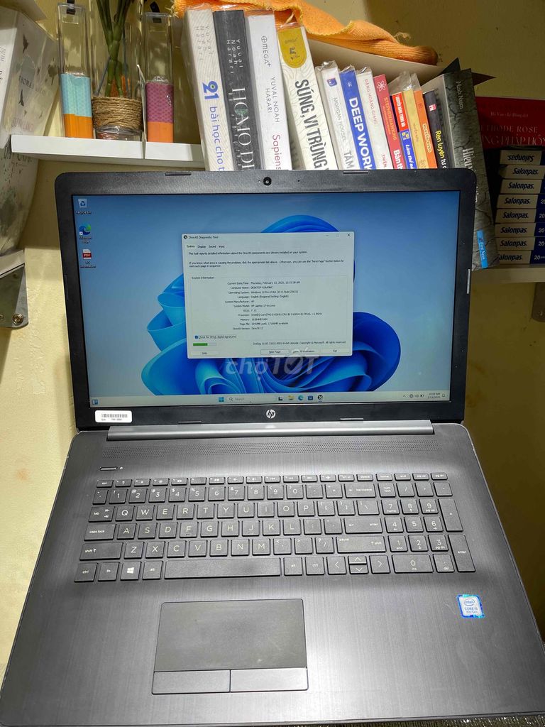 Laptop HP siêu to khổng lồ 17' Full HD xách tay US