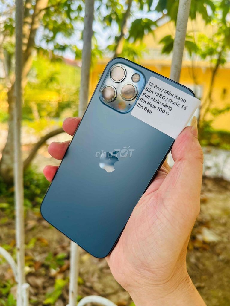 🍎IPHONE 12 PRO / QT Zin Đẹp 128G. Mua bán Điện thoại tại Thành phố Huế Thừa Thiên Huế được đăng bởi Hoàng Lộc Smartphone  hình 1