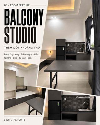 Rent · 1 bd · 24 м² · Quận Tân Bình, ул. Hẻm 783 Cách mạng tháng 8