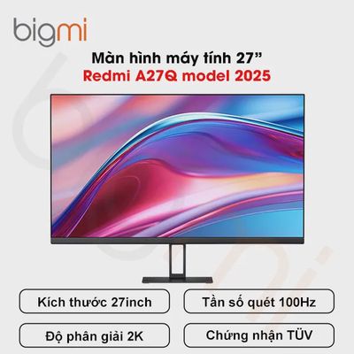 Màn hình máy tính 27 inch Redmi A27Q 2025 Màn QHD. Mua bán Phụ kiện (Màn hình, Chuột...) tại Huyện Hoài Đức Hà Nội được đăng bởi Dung Xiaomi