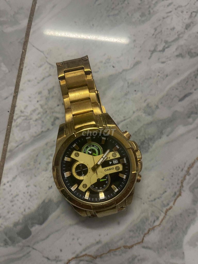 Đồng hồ đeo tay Casio Nam Vàng Kim loại. Mua bán Đồng hồ tại Thành phố Vũng Tàu Bà Rịa - Vũng Tàu được đăng bởi Quân hình 1