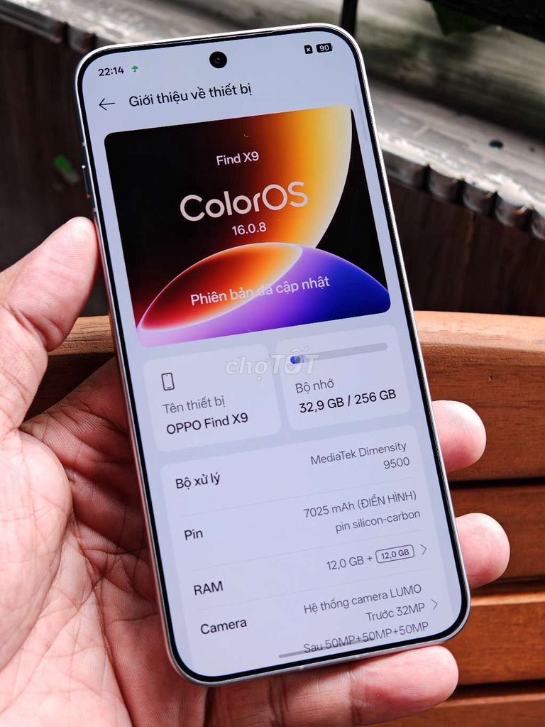 Oppo Find X9 5G 12/256, máy zin, HOÀN HẢO, pin 100. Mua bán Điện thoại tại Quận 10 Tp Hồ Chí Minh được đăng bởi Sky Nguyen hình 1