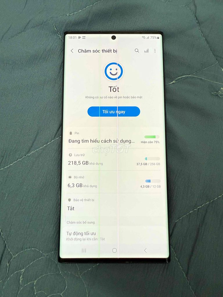Samsung Note 20 Ultra 256GB Đã sử dụng. Mua bán Điện thoại tại Quận 8 Tp Hồ Chí Minh được đăng bởi lam ba thanh hình 1