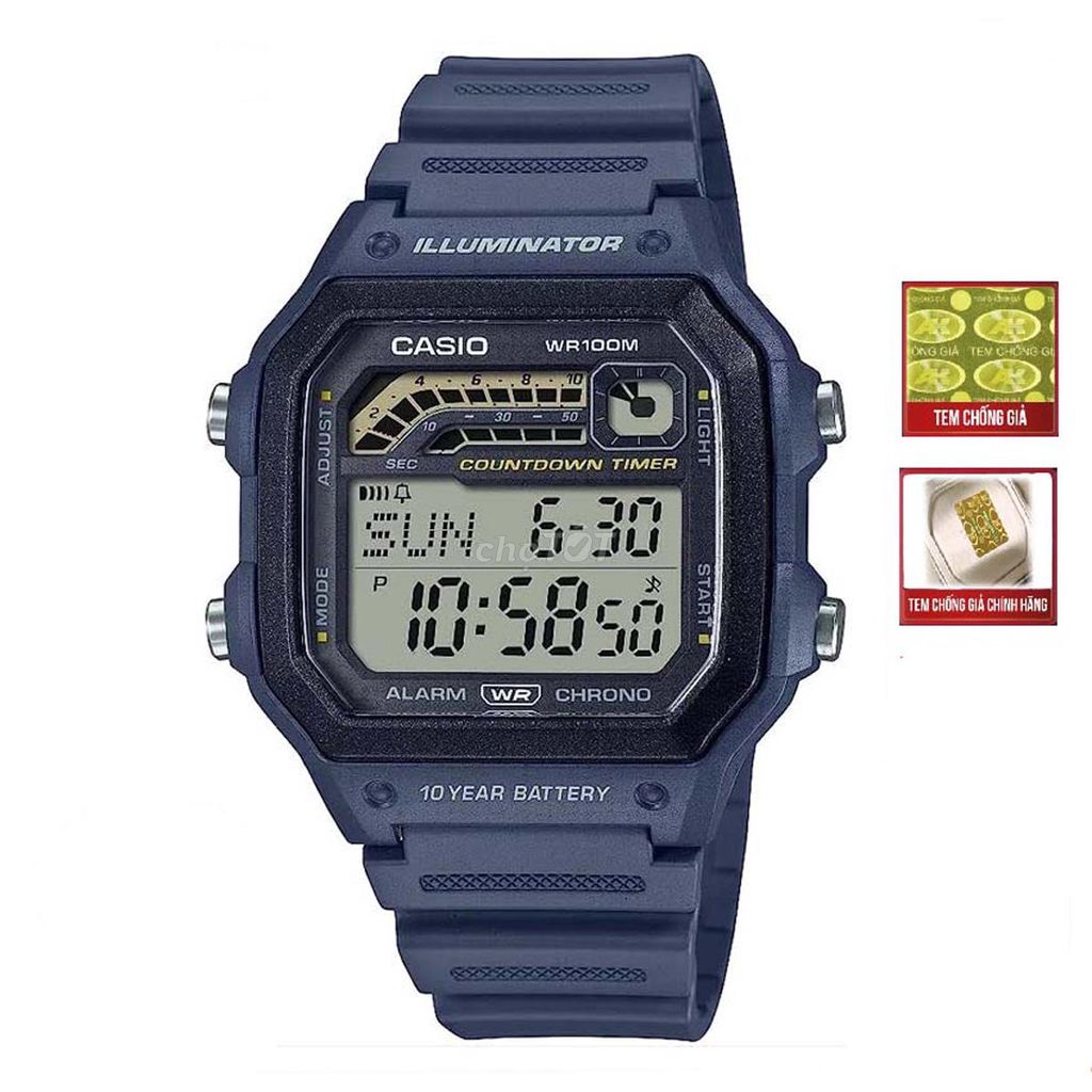 Đồng hồ đeo tay điện tử Casio nam WS-1600H-2AV. Mua bán Đồng hồ tại Huyện Văn Lâm Hưng Yên được đăng bởi nguyễn hải hình 1