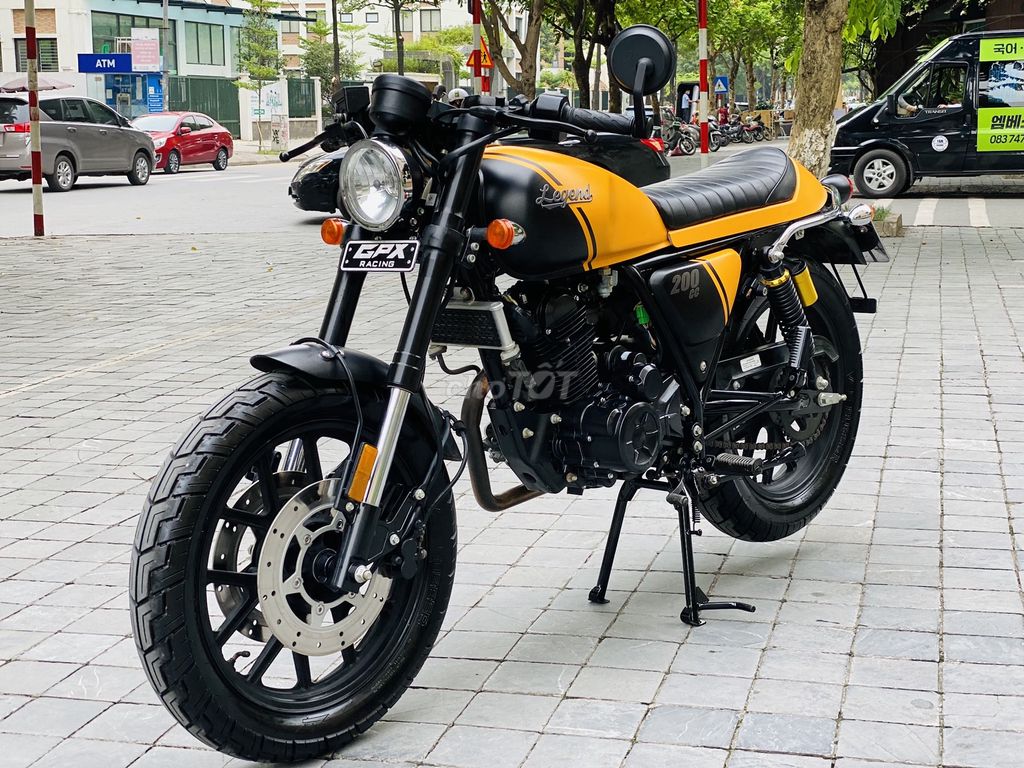 GPX LEGEND 200CC VÀNG CAM BIERN 29 MÁY ZIN CHẤT. Mua bán Xe máy tại Quận Bắc Từ Liêm Hà Nội được đăng bởi Bảo Anh hình 1