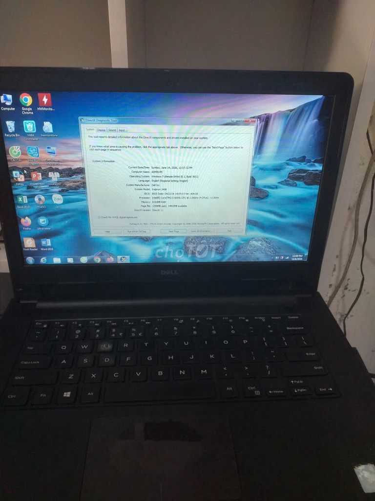 Dell Inspiron 3458 i3 5005u 8GB xem phim giải trí. Mua bán Laptop tại Quận Hà Đông Hà Nội được đăng bởi Tuấn hình 1